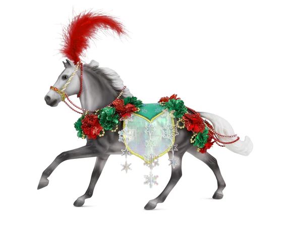 Breyer Traditional 2025 Holiday Horse Christmas in Bloom