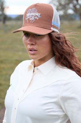 Wrangler AW26 Lin HP Trucker Cap