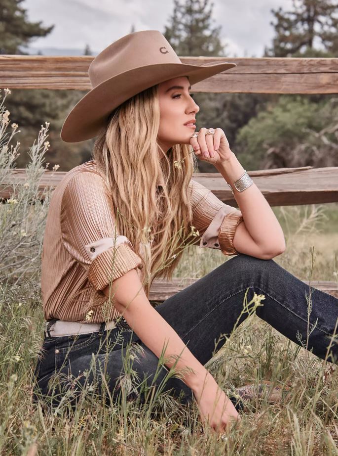 Wrangler x Lainey Wilson AW26 Rose Gold Snap Shirt