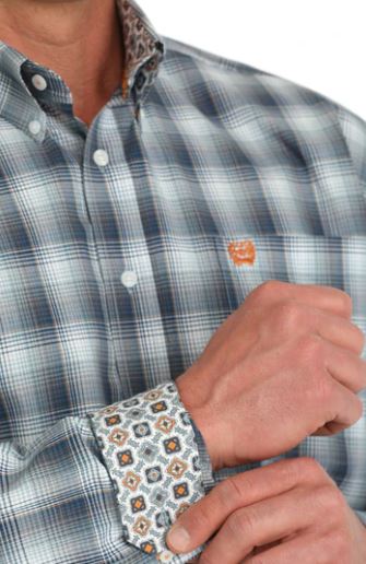 Cinch S51 Mens Western Plaid Shirt