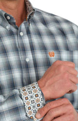 Cinch S51 Mens Western Plaid Shirt