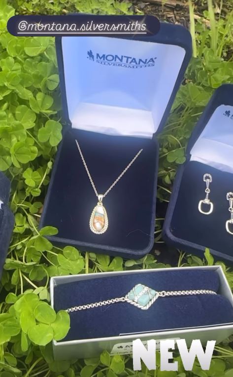 Montana Silversmiths Mountain Glacier Treasure Necklace