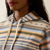 Ariat SS27 Womens Logo 2.0 Hoodie Multicolor Serape