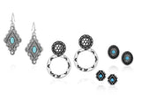 Montana Silversmith Attitude Earring Set Of 4