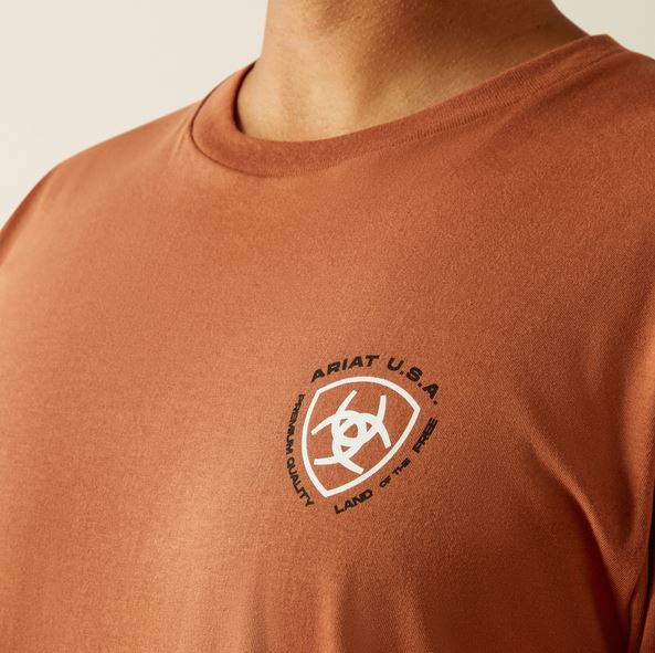 Ariat SS26 Mens Loft Simple Seal TShirt