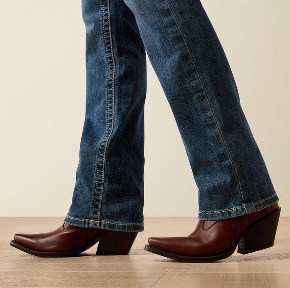 Ariat AW26 Womens Mid Rise Estelle Straight Leg Jean