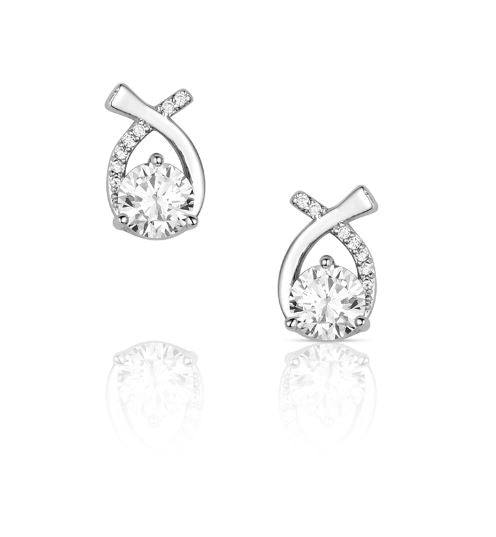 Montana Silversmiths Faithful Stream Earrings