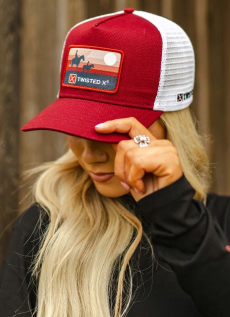 Twisted X Patch Trucker Cap