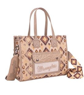 Wrangler AW26 Aztec Crossbody Tote Bag