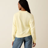 Ariat SS27 Womens Essential Crew Sweatshirt Pear Sorbet