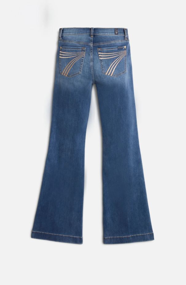 7 For All Mankind Womens Dojo 34Leg Jean Gale