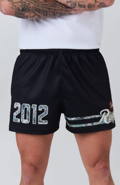 Ringers Western SS26 Backcountry Footy Short Black/Red