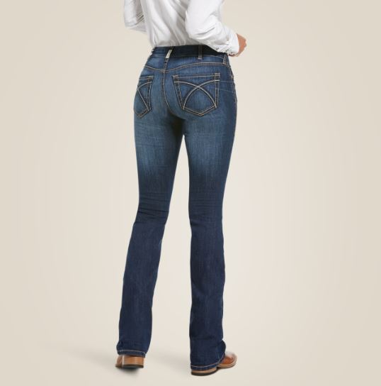 Ariat Womens Real Perfect Rise Bootcut Rosa Lita