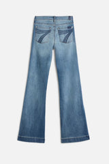 7 For All Mankind Womens Dojo in Slim Illusion Distressed Authentic Light