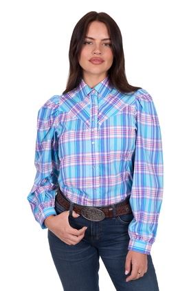 Wrangler SS25 Emily Check Shirt