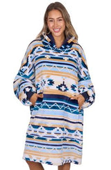 Pure Western AW26 Adults Aztec Snuggle Hoodie