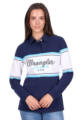 Wrangler AW26 Womens Piper Rugby