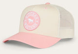 Ringers Western AW26 Signature Bull Trucker Cap Rosey/Off White