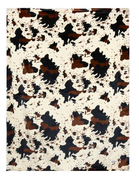 Pure Western AW25 Cow Print Snuggle Blanket