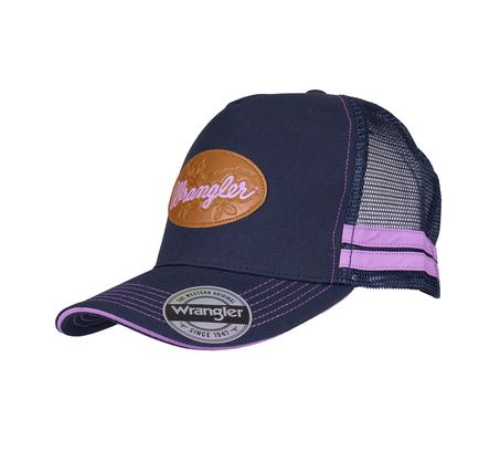 Wrangler SS27 Womens Mia 6 Panel Trucker Cap