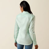 Ariat SS27 Womens Team Kirby Shirt Dusty Aqua
