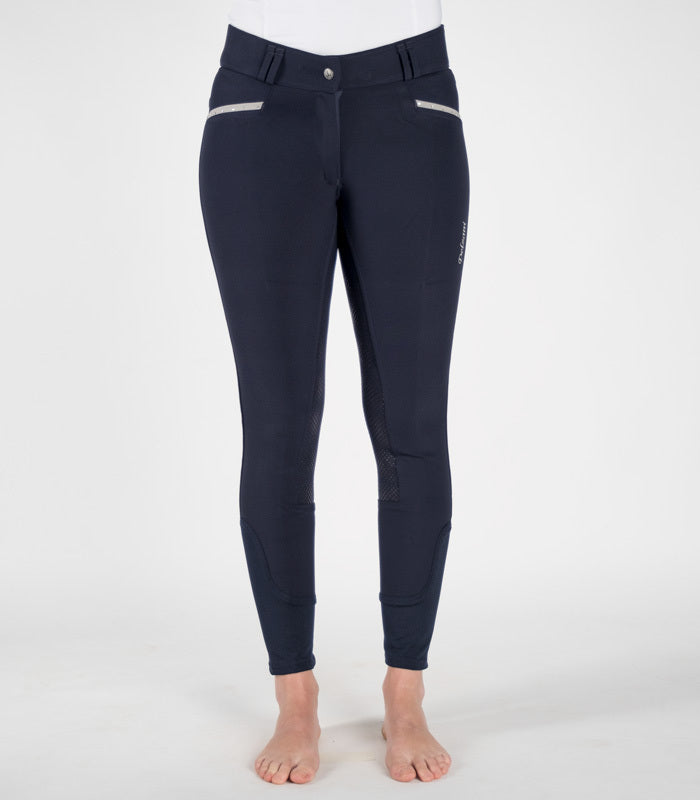 Delzani Annabel ClassicTek Breeches with Diamante