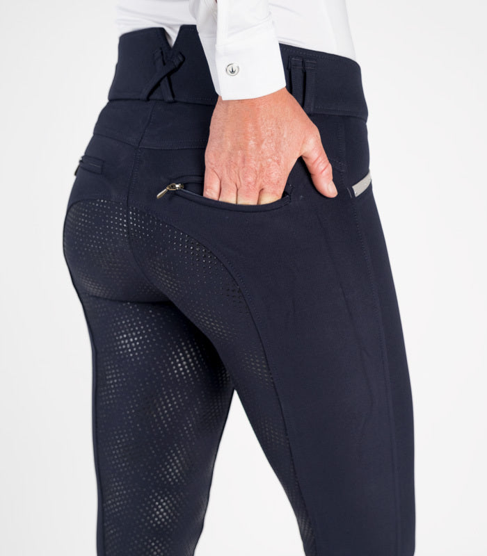 Delzani Annabel ClassicTek Breeches with Diamante