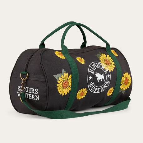 Ringers Western Limited Edition Sunflowers Gundagai Duffle Bag - Black / Multi