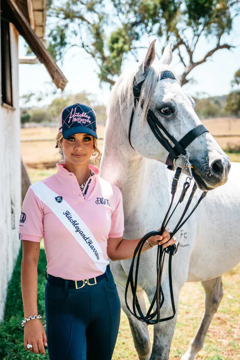Hitchley and Harrow Equestrian Collection - Baby Pink Polo