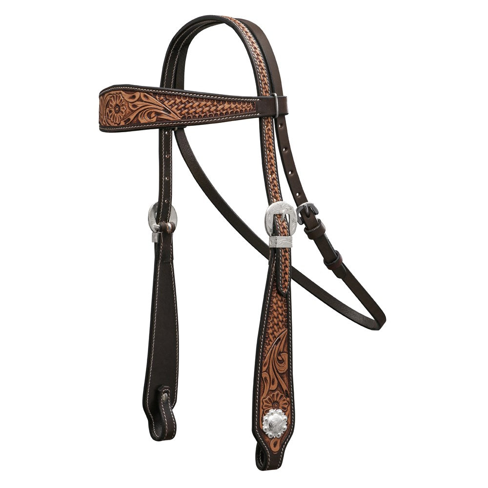 Fort Worth Basket Weave Headstall