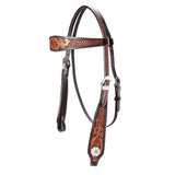 Fort Worth Basket Weave Headstall