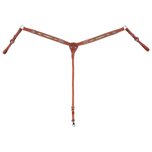 Fort Worth Navajo Insert Breastcollar Light Brown