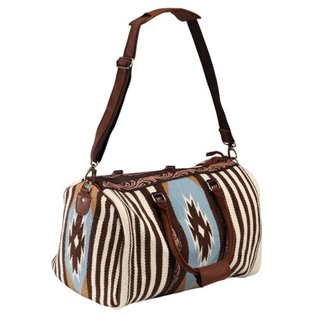 Fort Worth Saddle Blanket Duffle Bag - Vintage Blue