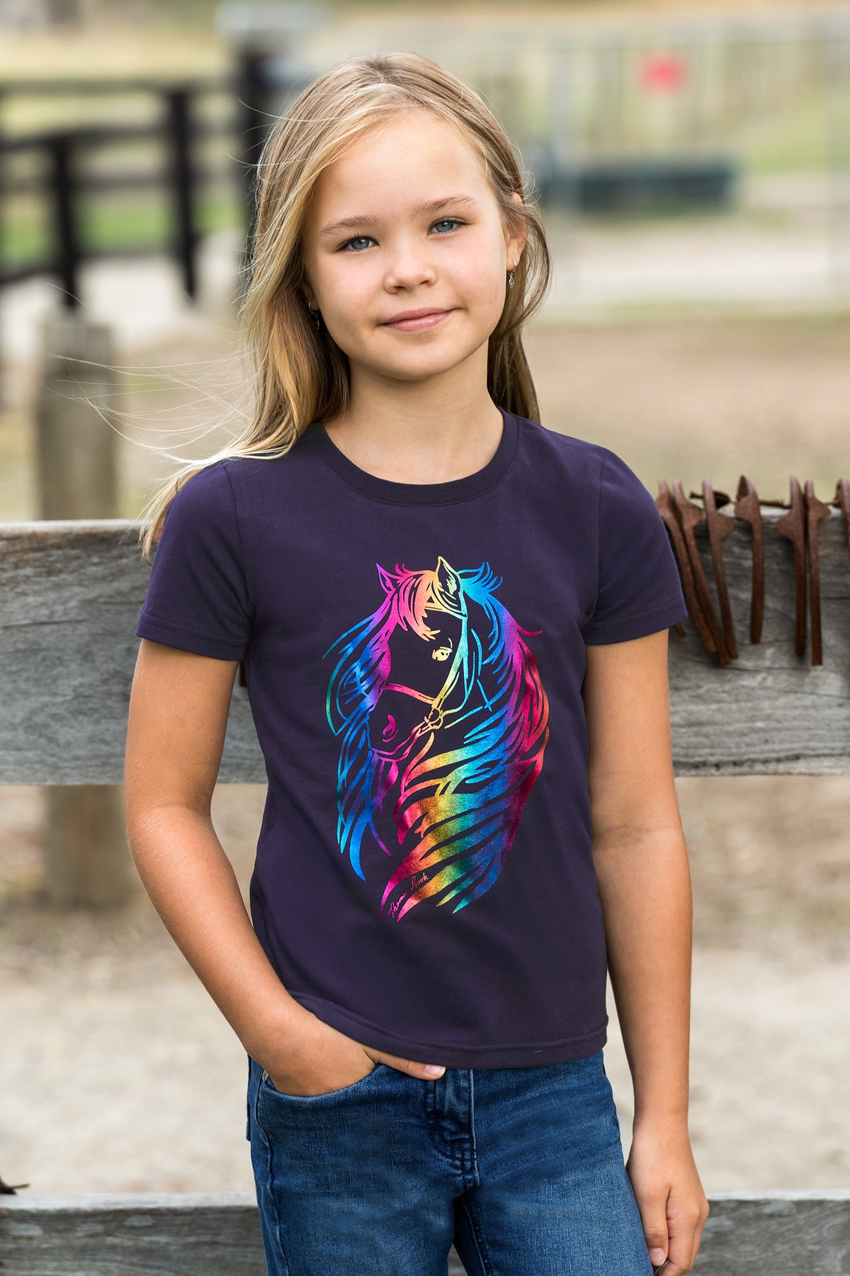 Thomas Cook SS27 Girls Fiona SS Tee Navy