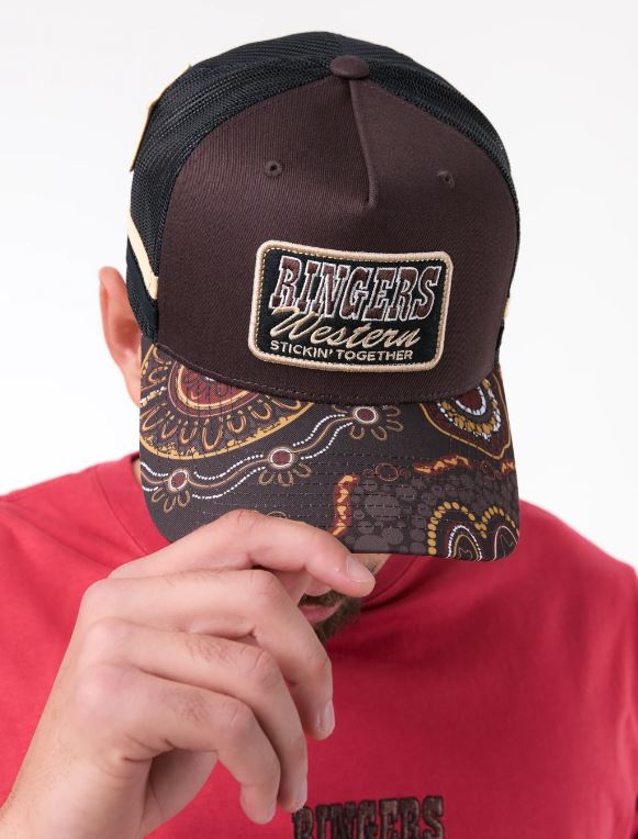 Ringers Western SS27 Garbala Trucker Cap Dark Chocolate