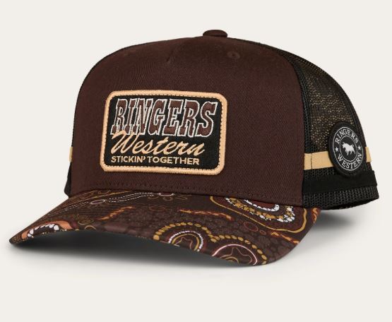 Ringers Western SS27 Garbala Trucker Cap Dark Chocolate