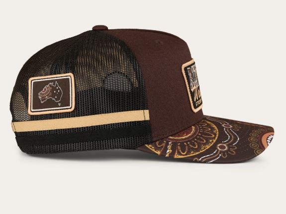 Ringers Western SS27 Garbala Trucker Cap Dark Chocolate