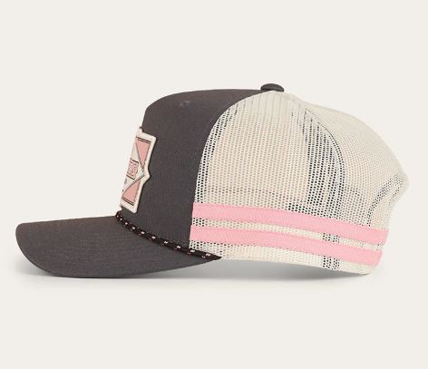 Ringers Western Hometown Cap - Charcoal Rosey