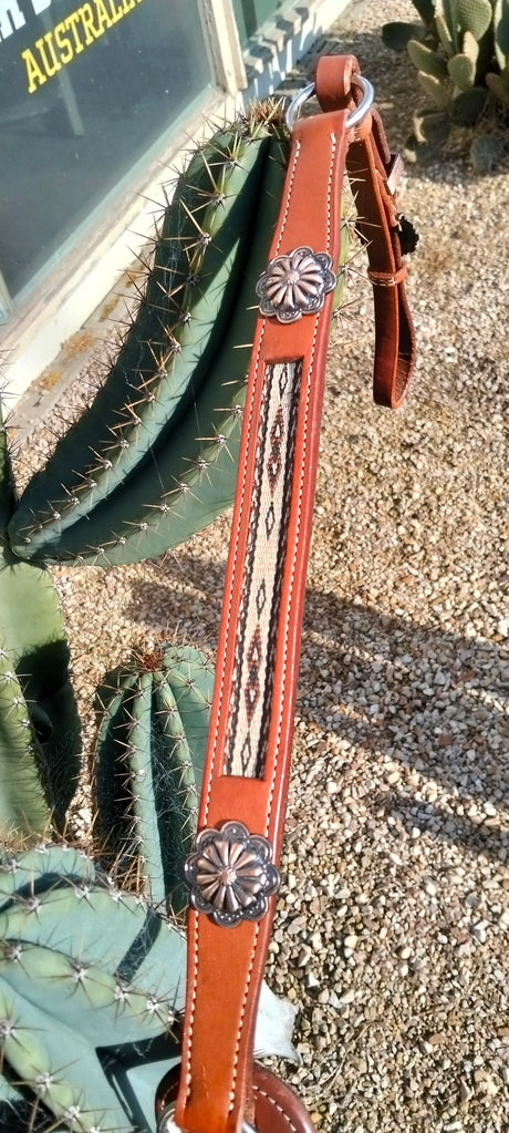 Fort Worth Navajo Insert Breastcollar Light Brown