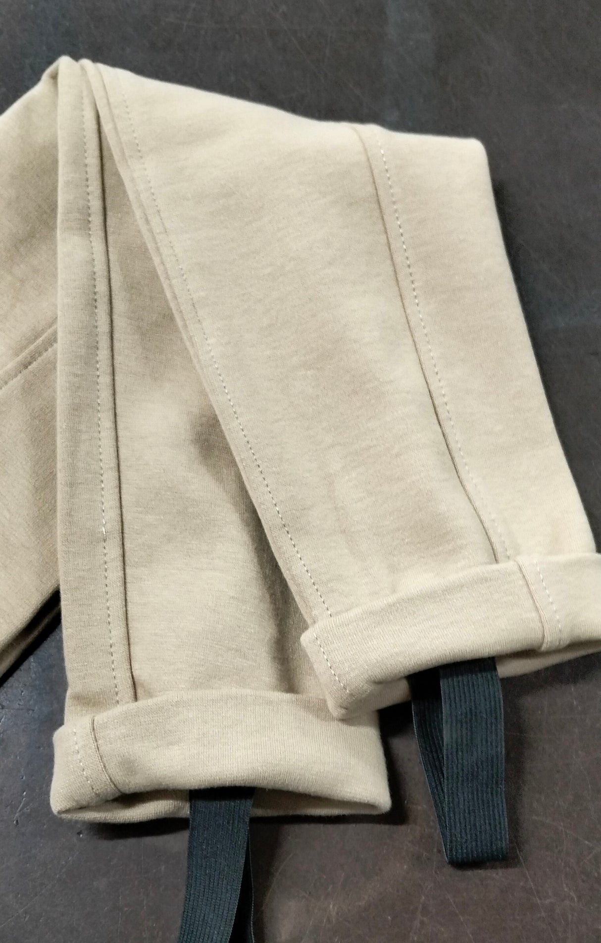 Horze Kids Nora Pull On Knee Patch Jods-Beige