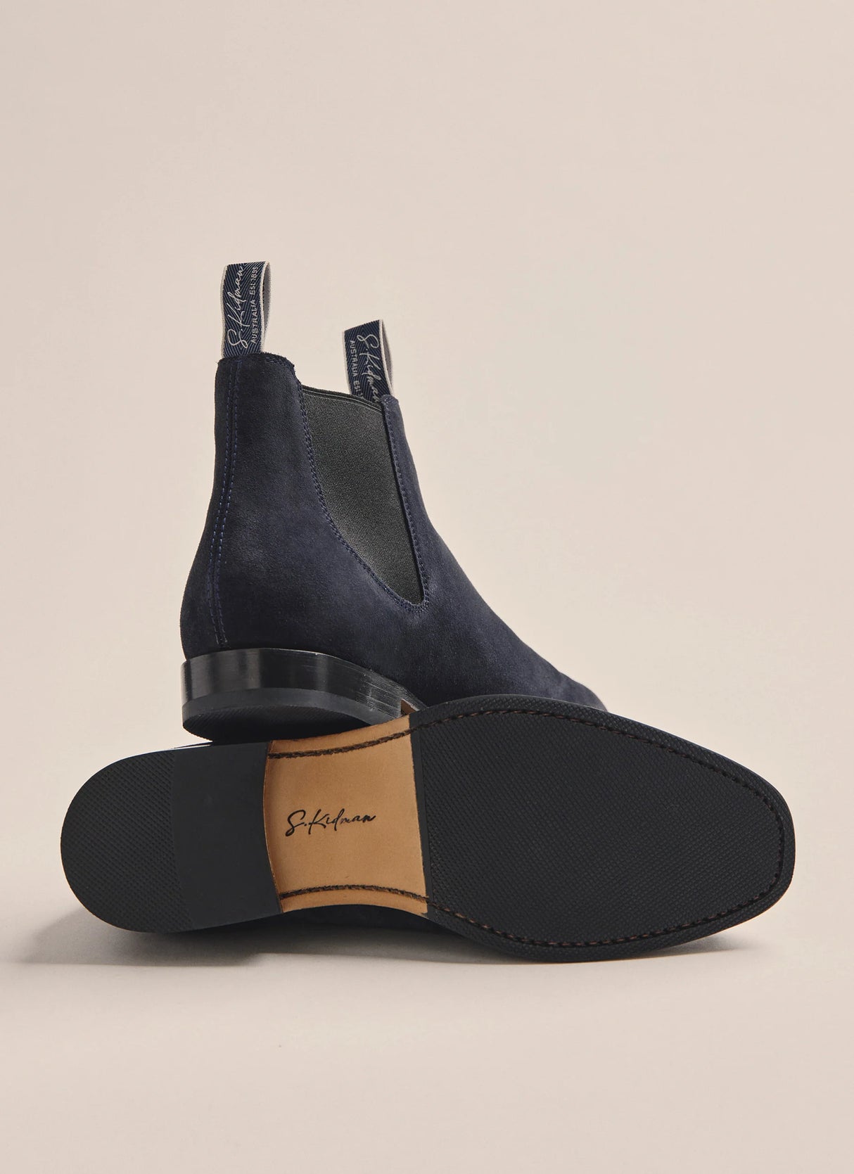 S.Kidman Mens Durham Boot Navy