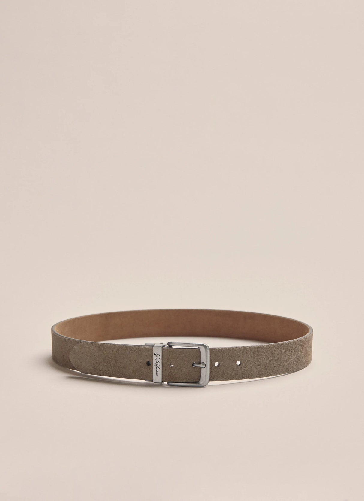 S.Kidman Sundown Leather Belt - Mushroom