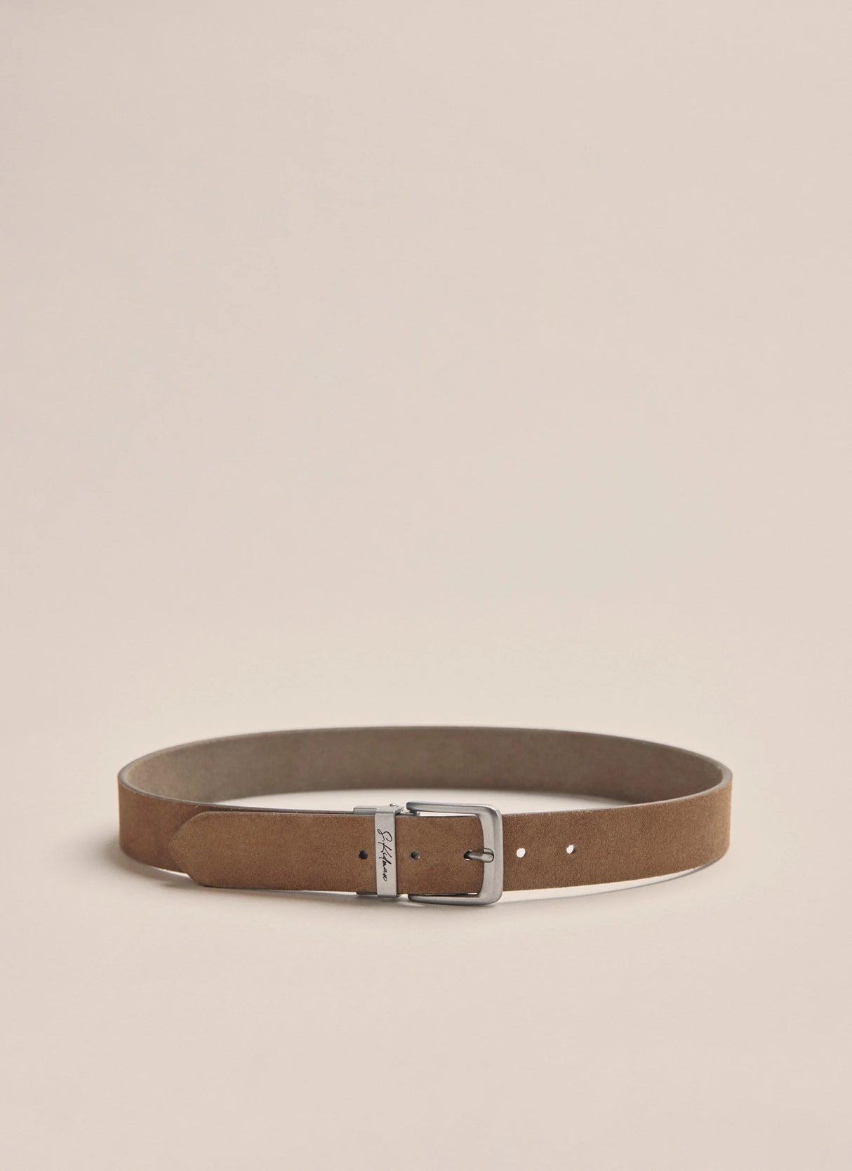 S.Kidman Sundown Leather Belt - Mushroom