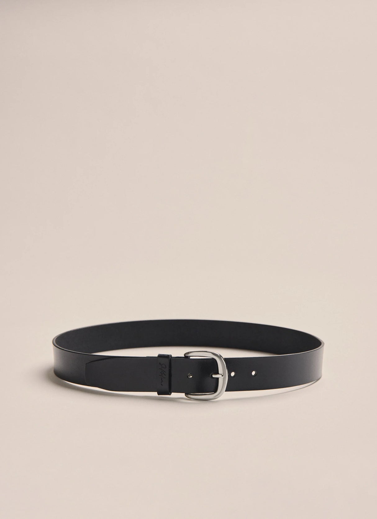 S.Kidman Roebuck Leather Belt - Black