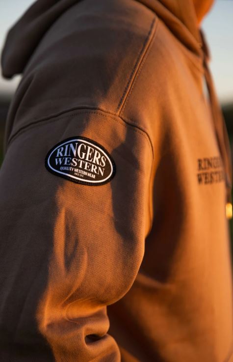 Ringers Western KNX Unisex Oversized Hoodie Camel