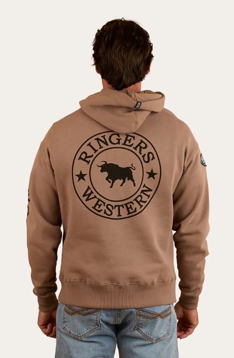Ringers Western KNX Unisex Oversized Hoodie Camel