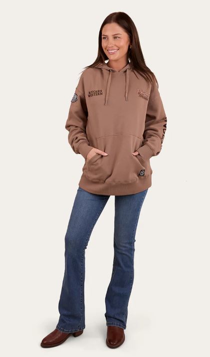 Ringers Western KNX Unisex Oversized Hoodie Camel