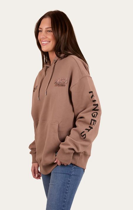 Ringers Western KNX Unisex Oversized Hoodie Camel