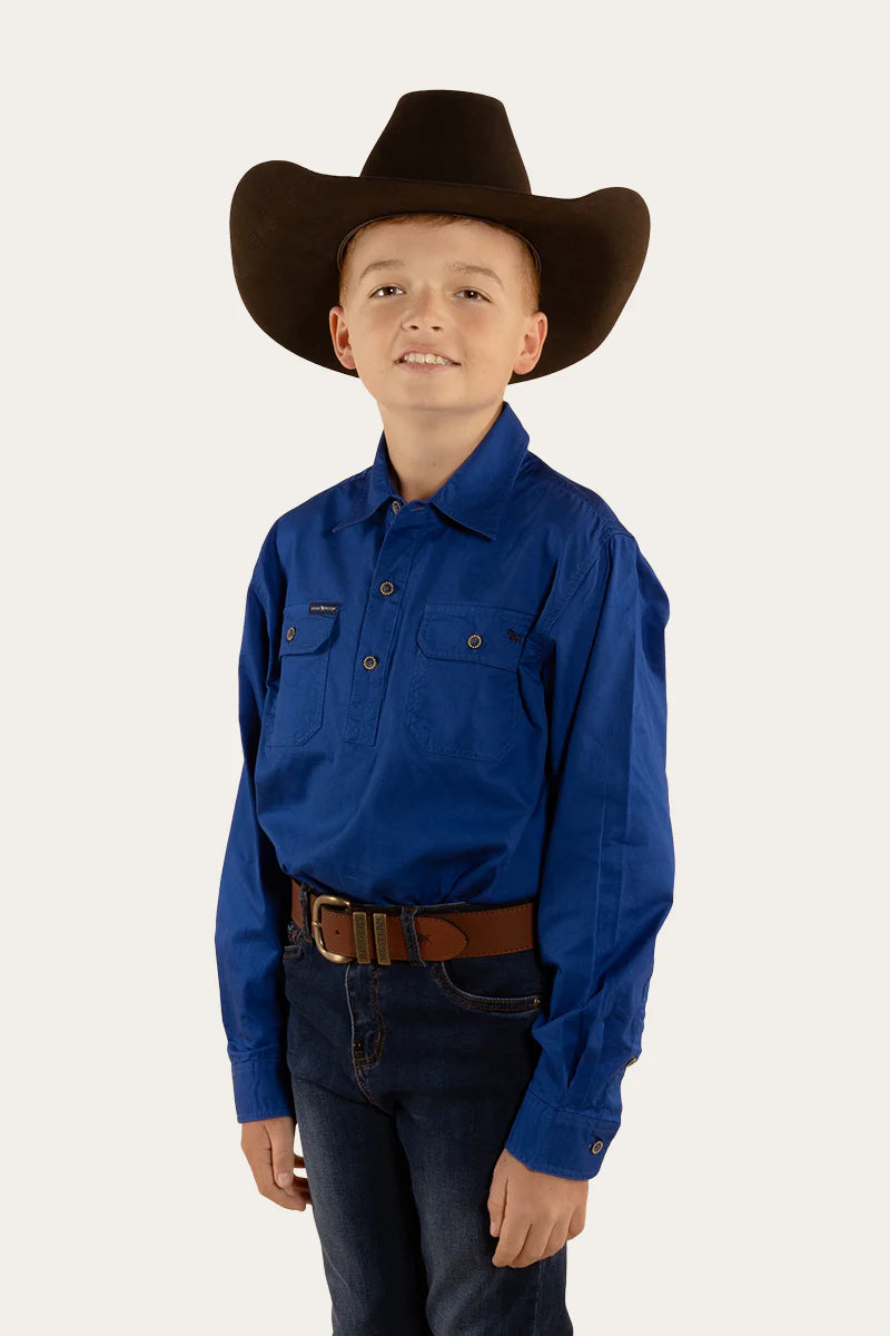 Ringers Western Ord River Kids Half Button Workshirt