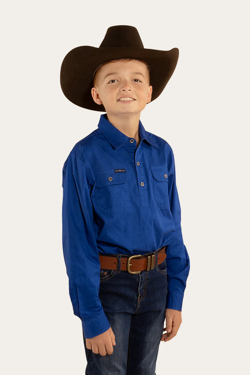 Ringers Western Ord River Kids Half Button Workshirt